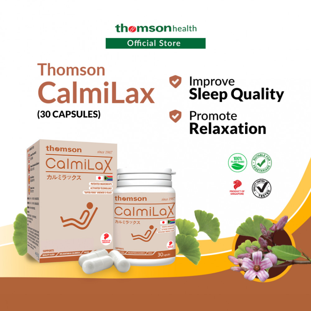 (30s) Thomson Health CalmiLax - Promote Calmness and Quality Sleep - SHORT EXPIRY (MAY'26)